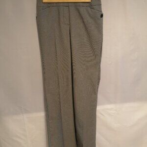 Reitman's (The Iconic) Ladies Size 8 Black & White Pull On Style Straight Pants